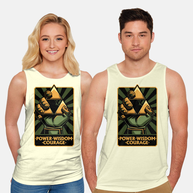 Elf Game Triangle-Unisex-Basic-Tank-Studio Mootant