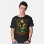Elf Game Triangle-Mens-Basic-Tee-Studio Mootant
