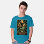 Elf Game Triangle-Mens-Basic-Tee-Studio Mootant