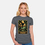 Elf Game Triangle-Womens-Fitted-Tee-Studio Mootant