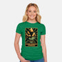Elf Game Triangle-Womens-Fitted-Tee-Studio Mootant