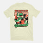 Dinosaur Kaiju Game-Mens-Basic-Tee-Studio Mootant
