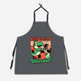 Dinosaur Kaiju Game-Unisex-Kitchen-Apron-Studio Mootant