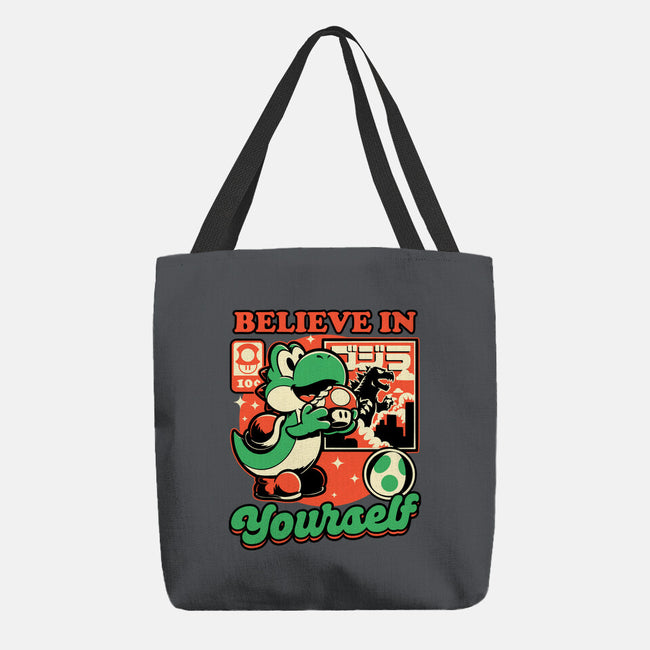 Dinosaur Kaiju Game-None-Basic Tote-Bag-Studio Mootant