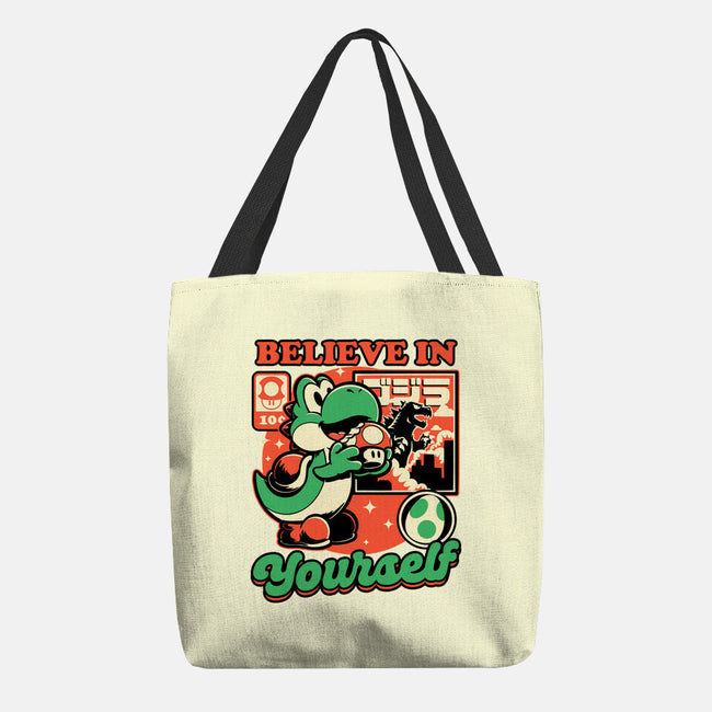 Dinosaur Kaiju Game-None-Basic Tote-Bag-Studio Mootant