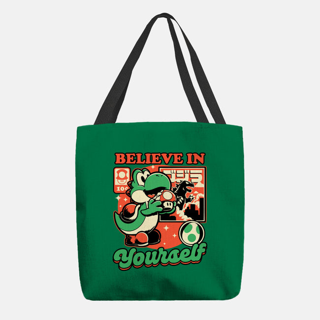 Dinosaur Kaiju Game-None-Basic Tote-Bag-Studio Mootant