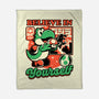 Dinosaur Kaiju Game-None-Fleece-Blanket-Studio Mootant
