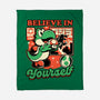 Dinosaur Kaiju Game-None-Fleece-Blanket-Studio Mootant
