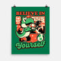 Dinosaur Kaiju Game-None-Matte-Poster-Studio Mootant