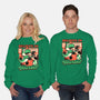 Dinosaur Kaiju Game-Unisex-Crew Neck-Sweatshirt-Studio Mootant