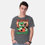 Dinosaur Kaiju Game-Mens-Basic-Tee-Studio Mootant