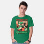 Dinosaur Kaiju Game-Mens-Basic-Tee-Studio Mootant