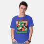 Dinosaur Kaiju Game-Mens-Basic-Tee-Studio Mootant