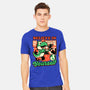 Dinosaur Kaiju Game-Mens-Heavyweight-Tee-Studio Mootant