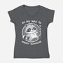 Cute Annoying Raccoon-Womens-V-Neck-Tee-Studio Mootant