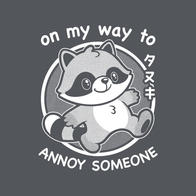 Cute Annoying Raccoon-Womens-Basic-Tee-Studio Mootant