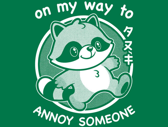 Cute Annoying Raccoon