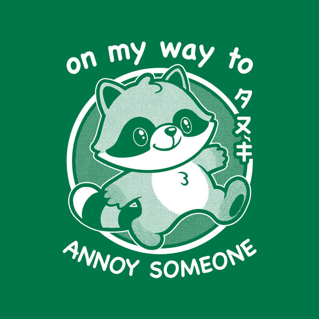 Cute Annoying Raccoon-Womens-Basic-Tee-Studio Mootant