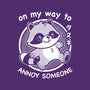 Cute Annoying Raccoon-Womens-Racerback-Tank-Studio Mootant