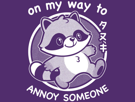 Cute Annoying Raccoon