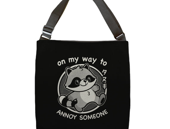 Cute Annoying Raccoon