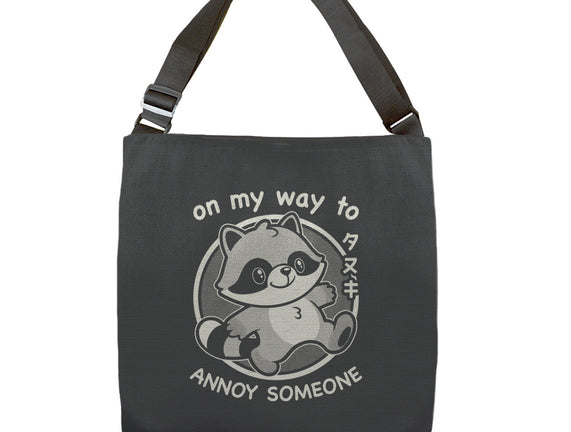 Cute Annoying Raccoon