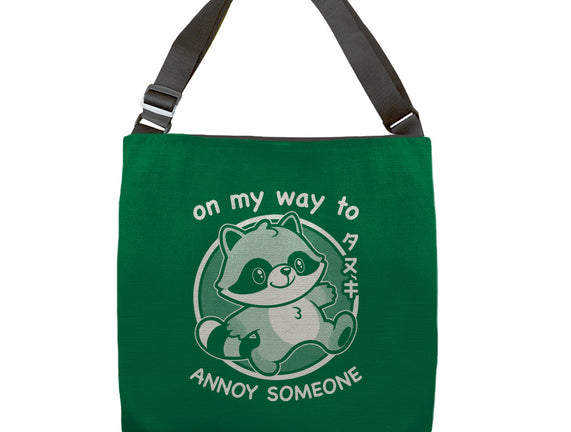 Cute Annoying Raccoon