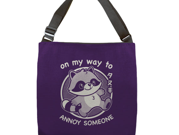Cute Annoying Raccoon