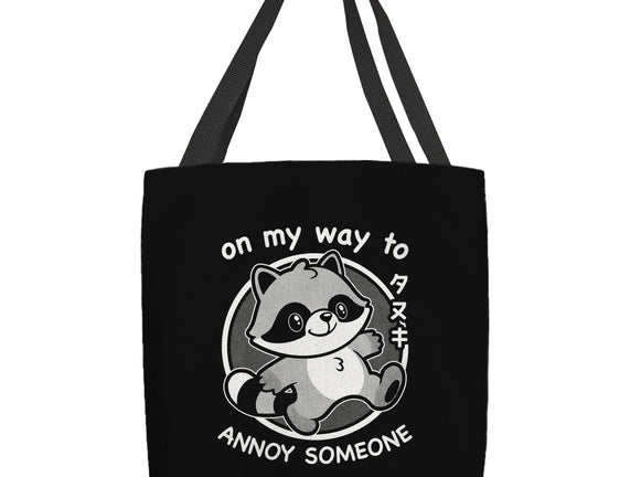 Cute Annoying Raccoon