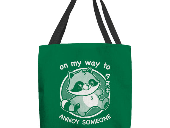 Cute Annoying Raccoon