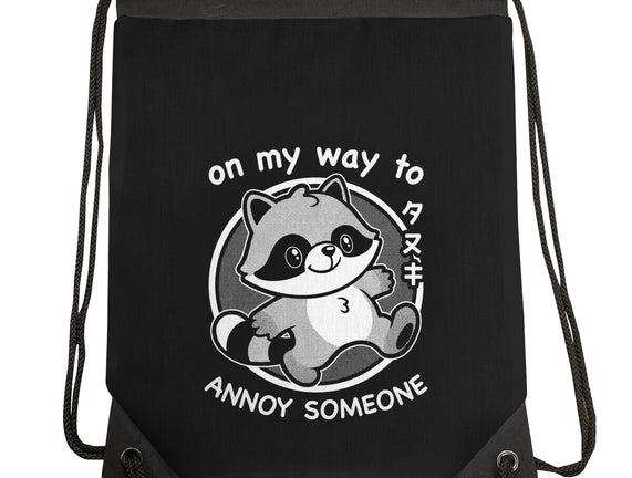 Cute Annoying Raccoon