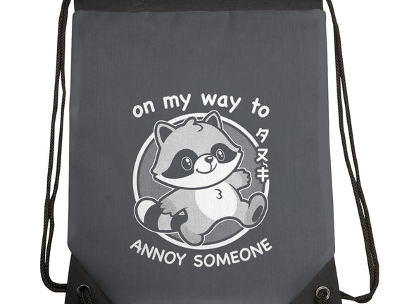 Cute Annoying Raccoon