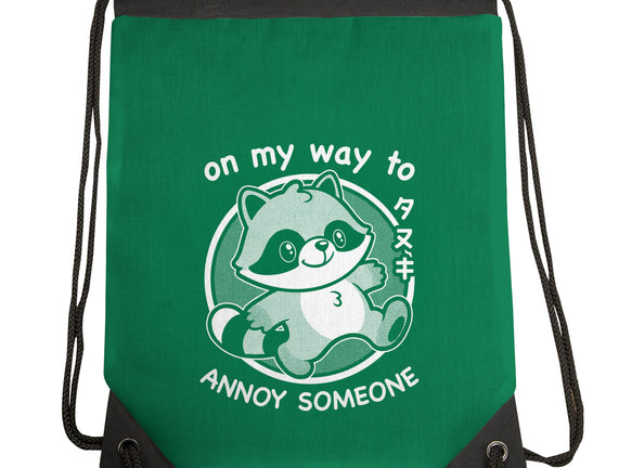Cute Annoying Raccoon