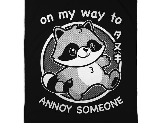 Cute Annoying Raccoon