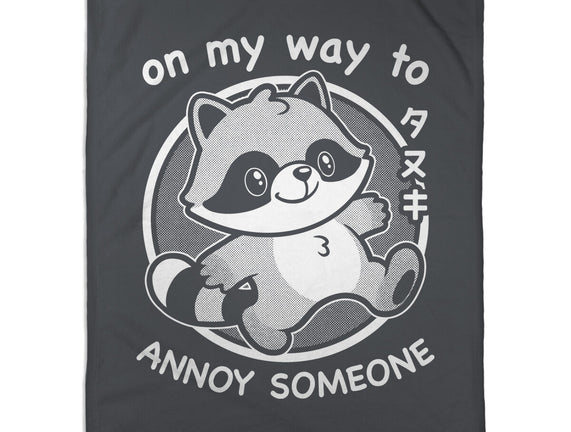 Cute Annoying Raccoon