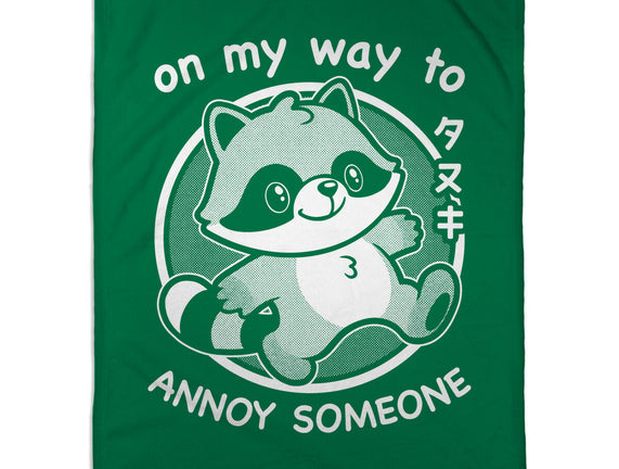 Cute Annoying Raccoon