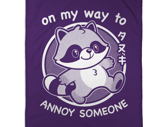 Cute Annoying Raccoon