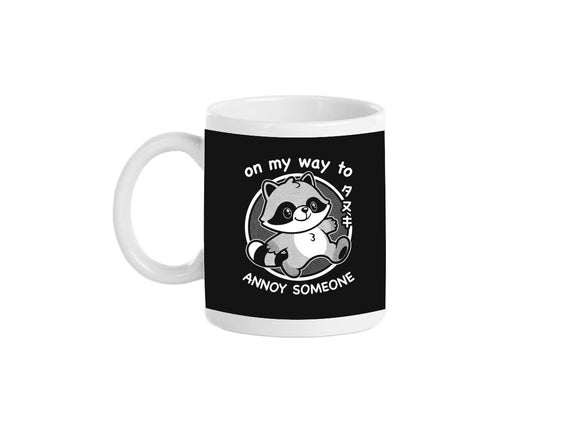 Cute Annoying Raccoon