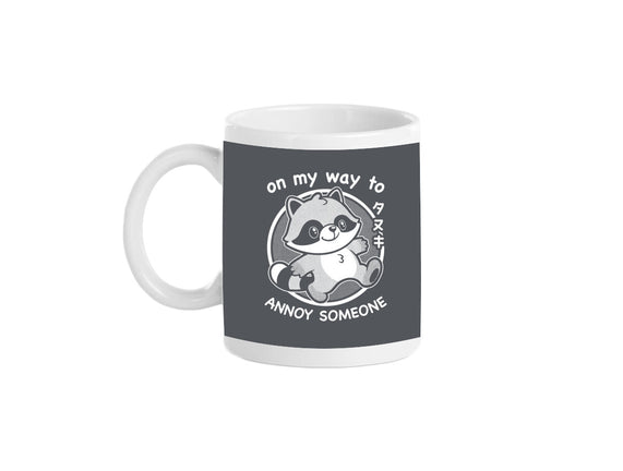 Cute Annoying Raccoon