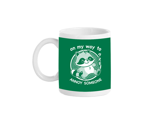 Cute Annoying Raccoon