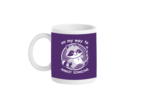 Cute Annoying Raccoon