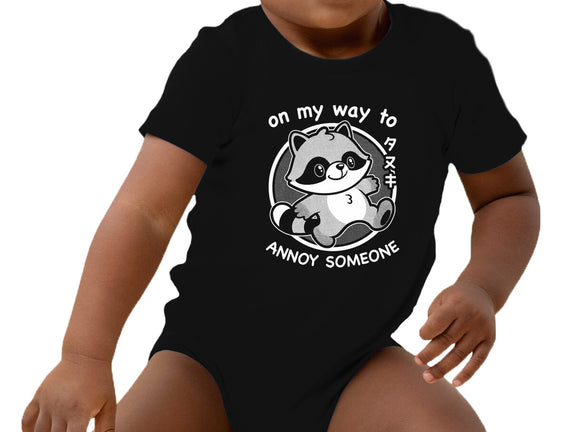Cute Annoying Raccoon