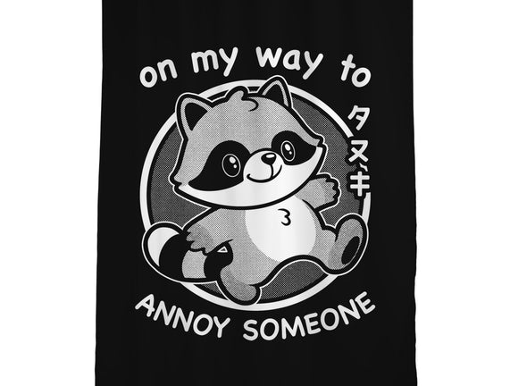 Cute Annoying Raccoon