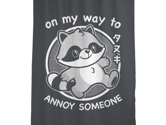 Cute Annoying Raccoon