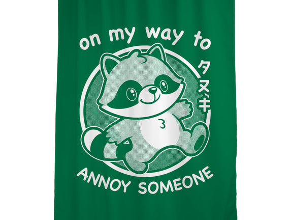 Cute Annoying Raccoon