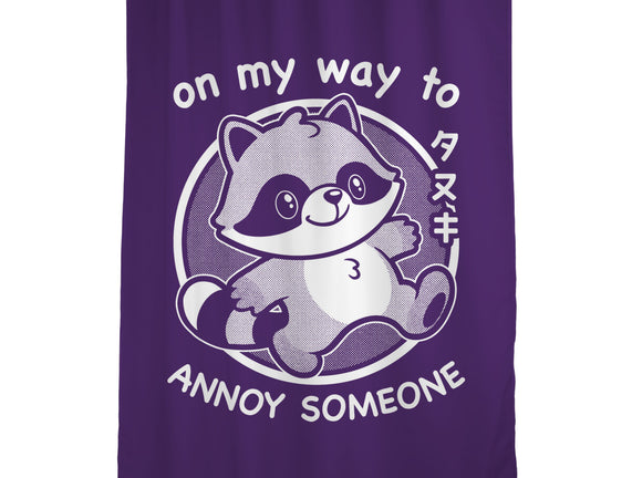 Cute Annoying Raccoon