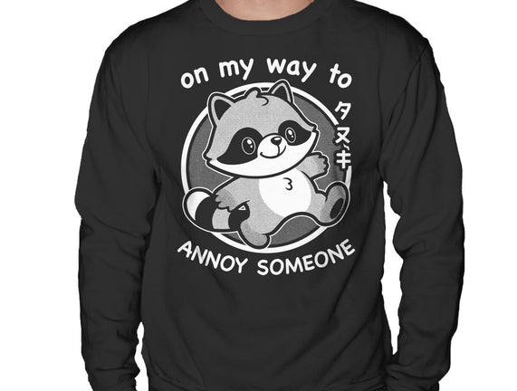 Cute Annoying Raccoon
