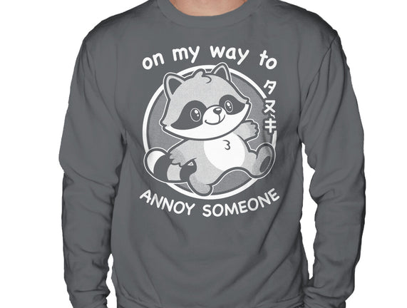 Cute Annoying Raccoon