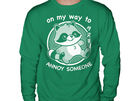 Cute Annoying Raccoon