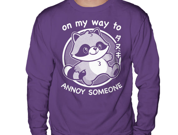 Cute Annoying Raccoon